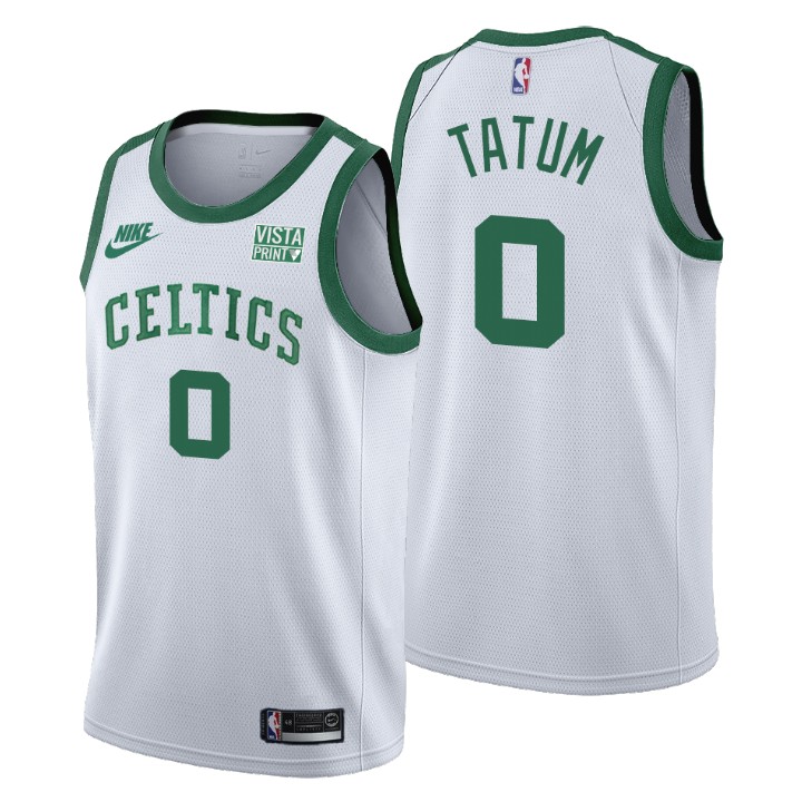 Men's Boston Celtics Jayson Tatum #0 75th Anniversary Jersey 2401ZMAS